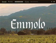 Tablet Screenshot of emmolowines.com